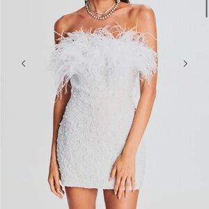 Retrofete Ronit Pearl Dress